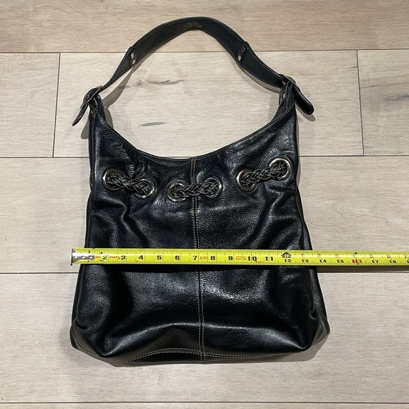 Vintage Leather Hobo Shoulder Bag - Picture 7 of 8